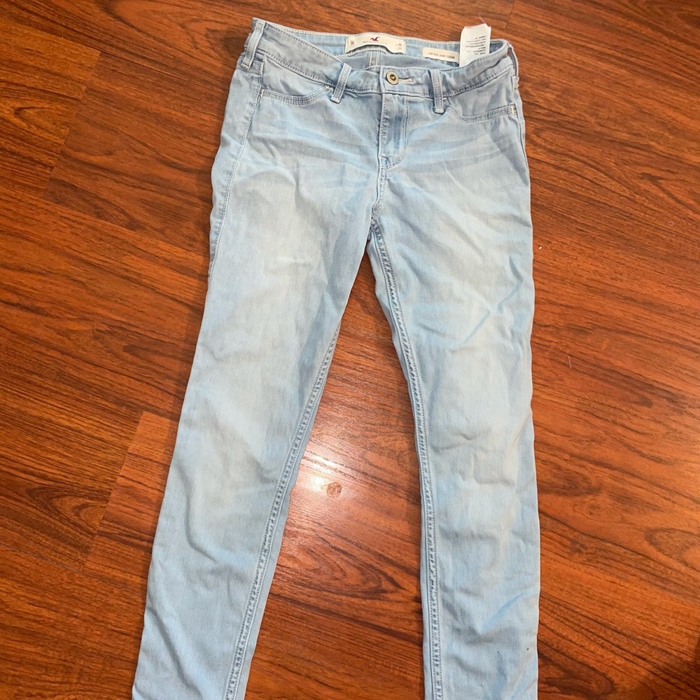 Light Wash Low Rise Jean Jeggings